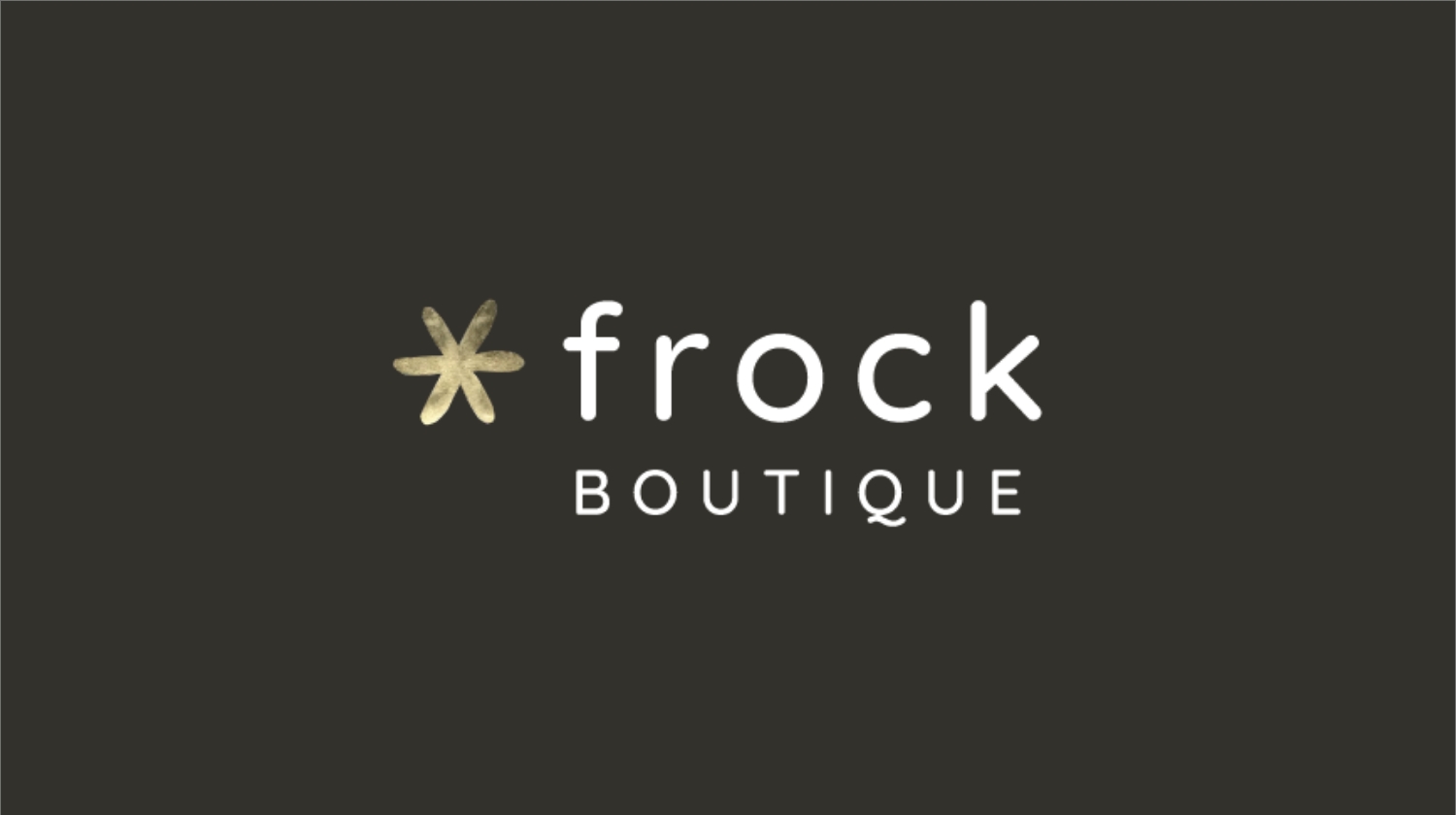Frock Boutique Logo and Branding Asheville Design
